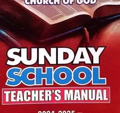 RCCG Sunday School Teacher Manual 17 November 2024 – A Wholesome Christian Life