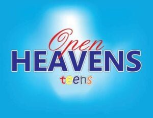 Open Heaven For Teens 5 November 2024 – I Am That I Am