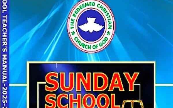RCCG Sunday School Teacher Manual 7 December 2025 – The Eye Gate