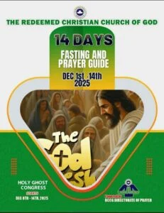 RCCG 14-Days Fasting And Prayer For Holy Ghost Congress – 10 December 2025